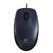 Mouse Logitech M90 1000 Dpi com Fio - Preto 910-004053