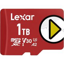 Memoria Micro SD Lexar Play Gaming/Mobile 205-140MB/s C10 1 TB (LMSPLAY001T-Bnsnu)