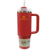 Copo Térmico Stanley Tumbler Quencher H2.0 de 887ML - Red Chili
