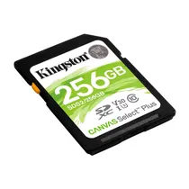Cartão de Memória Kingston Canvas Select Plus SDXC 256GB 100MB/s Classe 10 - SDS2/256GB