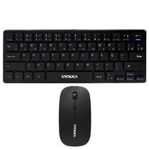 Teclado + Mouse Satellite AK-731G Mini Wireless / Portugues - Preto