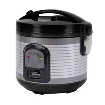 Smartfy PE01G Olla Arrocera Electrica – 400W – 1L – 220/240V 50/60HZ – Negro Con Gris