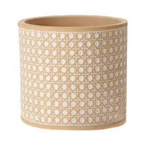 Maceta de Cerámica KPM 034510 14 X 13 CM Beige