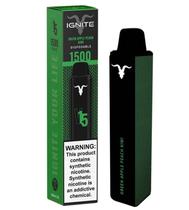 Vape Descartavel Ignite V15 1500 Puff - Maca Verde, Pessego e Kiwi