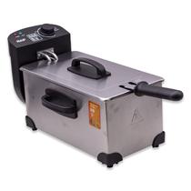 Fritadeira Eletrica Raf R.5299 Aco Inox / 3.5 Litros / 2000W / 190OC / 220-240V ~ 50/ 60HZ - Prata