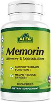 Alfa Vitamins Memorin Memory & Concentration (60 Capsulas)