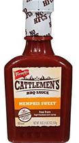 Molho Frenchs Cattlemen's BBQ Sauce Memphis Sweet - 510G