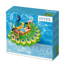 Colchoneta Intex 57250 Pavo Real 1.93X1.63M.