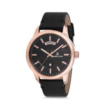 Relogio Analogico Masculino Daniel Klein Premium DK12122-4 - Preto e Rosa Ouro