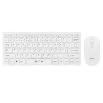 Teclado + Mouse FTX GK03 Sem Fio - Branco