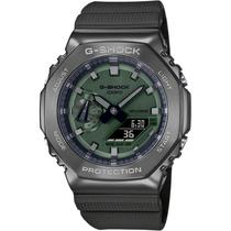 Relogio Casio G-Shock GM-2100B-3ADR Analogico/Digital - Cinza/Verde