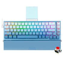 Teclado Gaming Redragon Shaco K641B-BW-RGB Switch Red Wireless (Ingles) - Blue