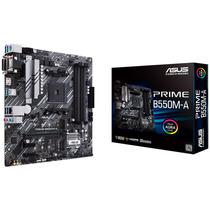 Placa Mae Asus Prime B550M-A Socket AM4/Micro ATX - Ate 4 DDR4