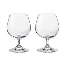 Set de Copas para Brandy Bohemia Golden Prague 440ML 2 Piezas