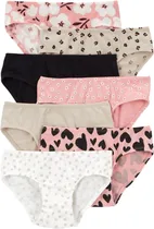 Calcinha Carter's 2R168310 Feminina - 7 Unidade