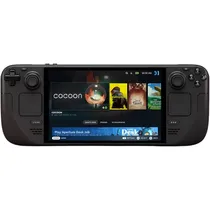 Console Portátil Steam Deck de 7.4" Oled Touch 16/512GB com Wi-Fi/Bluetooth - Black