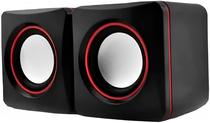 Speaker Mini Digital D-02A USB/3.5MM - Preto