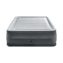 Colchón Intex 64417E Deluxe Comfort Plush Air Mattress Queen 110V 4042