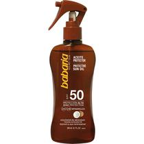 Protetor Solar Babaria Coco FPS50 com Bronzeador Spray Oil - 200ML