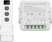 Interruptor para Cortina Smart Con Control 4LIFE RF433 Branco