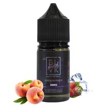 Essencia para Vaper BLVK Unicorn Pink Nicotine Salt Iced Berry Peach com 35MG Nicotina - 30ML