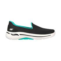 Tenis Skechers Go Walk Feminino Preto/Verde 124483BKTQ