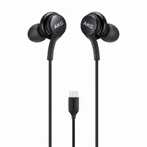 Fone de Ouvido Samsung Akg Earphones / com Fio - Preto (EO-IC100BBE)
