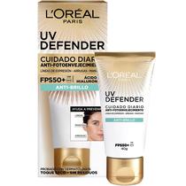 Protetor Solar L'Oreal Paris Defender FPS50+ Anti-Brilho - 40GR