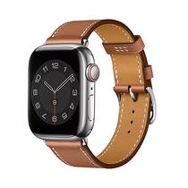 Correa de Cuero Wiwu Attelage para Apple Watch 38 - 40 - 41MM Marron