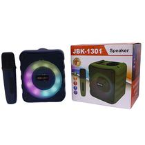 Speaker JBK 1301 Radio FM Microfone USB Micro SD Bluetooth