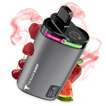 Vape Descartável Black Sheep 20000 Puffs com 5% Nicotina - Cherry Rasberry Watermelon Strawberry