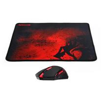 Redragon Mouse Wireless M601ML-Ba + Mouspad 330X260MM 24000DPI Negro