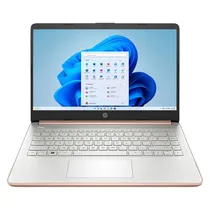 Notebook HP 4-DQ0762DX 14" Intel Celeron N4120 128GB Emmc 4GB Ram - Rose