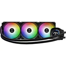 Cooler Líquido Gamdias Aura GL360 Digital Argb para Cpu - Preto (1 Ano de Garantia No Brasil)