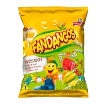 Salgadinho Fandangos Queijo Pacote 140G
