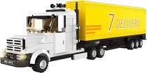 Blocos de Construcao Container Truck Goods Vehicle Wange - 4972 (333 Pecas)