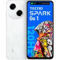 Celular Tecno Spark Go 1 KL4 - 4/128GB - 6.6 - Dual-Sim - Glittery White