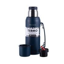 Terrano Termos Y Vasos Premium 210694 1L Acero/Metal Azul