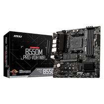 Placa Mae MSI B550M Pro-VDH - AM4 - DDR4 - HDMI/Displayport - Micro-ATX