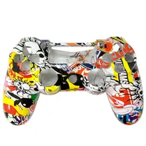 Carcaça de Controle Dualshock 4 para PS4 V1 Personalizado Adesivos
