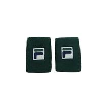 Fila Acs Munequera Wristband Player G Par 4X4 TP6500091605U Algodon - Elastano -Poliester Green Oil