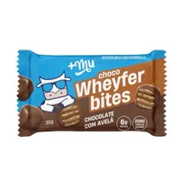 Suplemento Mais Mu +Mu Choco Wheyfer Bites Chocolate Avela - 35G