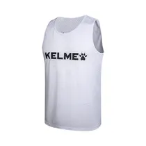 Colete de Treinamento Kelme Bibs (Adulto) Branco/Preto XL