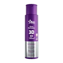 Máscara Desamareladora Magic Color 3D Ice Blonde Efeito Cinza 500ML