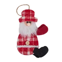 Enfeite de Natal de Boneco Surtidos 15X22 CM Vermelha
