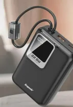 Carregador Portatil Ecopower 12000MAH EP-C883 c/Cabo Preto Light/USB-C