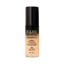 Base Corretivo Milani Conceal + Perfect 2IN1 03 Light Beige