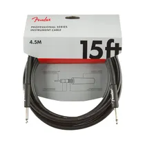 Cable de Instrumento Fender Professional Series P10 A P10 099-0820-021 4.5 Metros Negro