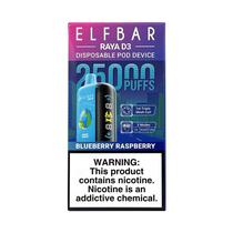 Pod Descartavel Elf Bar Raya D3 25K Blueberry Raspberry