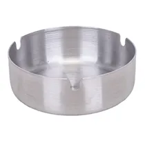 Cenicero Redondo de Aço Inoxidável 10CM